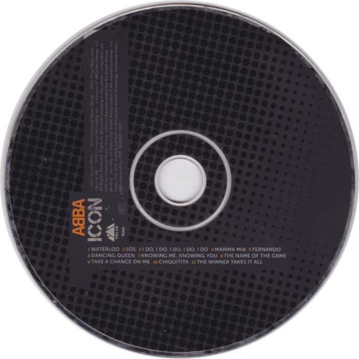 ABBA - Icon - South African CD - BUDCD1357