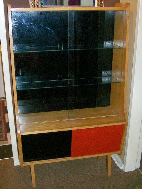 *** AUTHENTIC ART DECO / RETRO DISPLAY CABINET ***