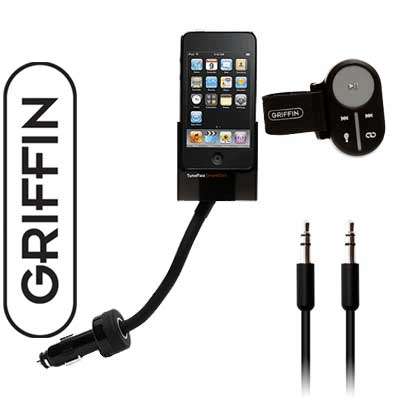 Griffin Ipod in car conversion via TuneFlex AUX with SmartClick