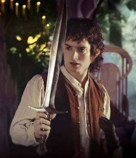 LORD OF THE RINGS FRODO Sting sword scabbard  22 inch GREAT VALUE!!!
