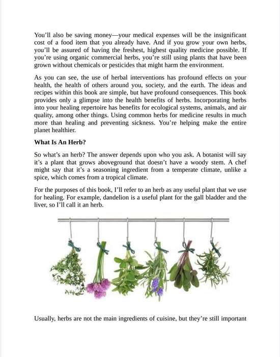 How to benefit from Everyday Herbs Ebook PDF