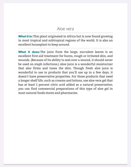 Herbs for Natural Beauty EBook PDF