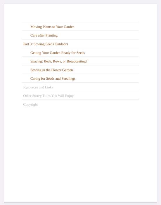 Starting Seeds Ebook PDF
