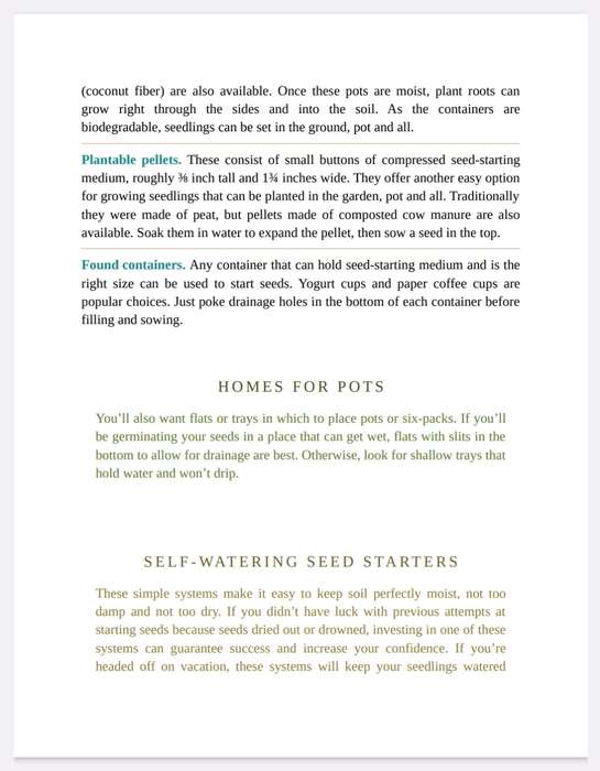 Starting Seeds Ebook PDF