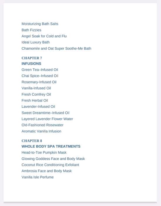 100 Organic Skin Care Recepies EBook PDF