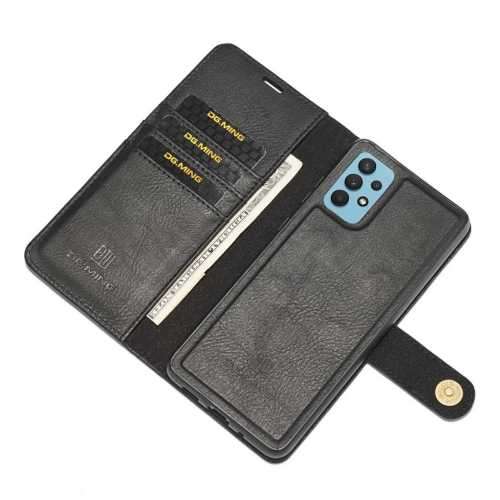 Detachable magnetic card slots holder wallet case cover for Samsung A72