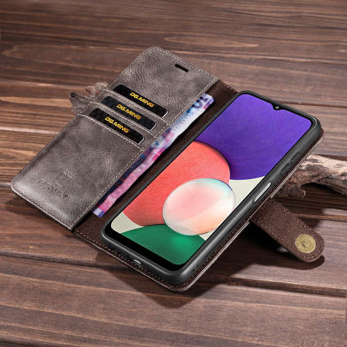 Detachable Magnetic Card Slots Wallet Case Leather Flip Cover For Samsung A225G A22 5G
