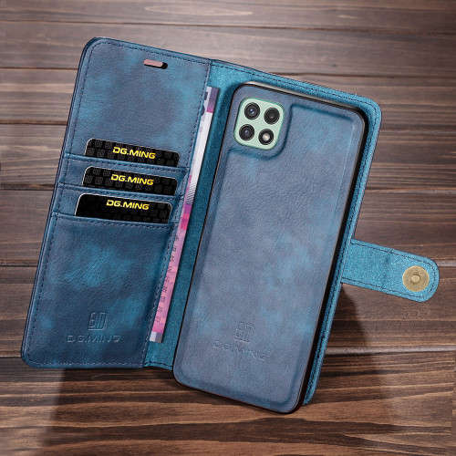 Detachable Magnetic Card Slots Wallet Case Leather Flip Cover For Samsung A225G A22 5G