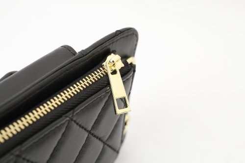 Genuine leather crossbody cell phone purse