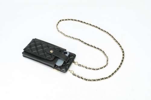 Genuine leather crossbody cell phone purse