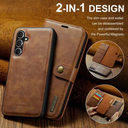 Detachable wallet leather case shockproof case for Samsung A34 Samsung Galaxy A34