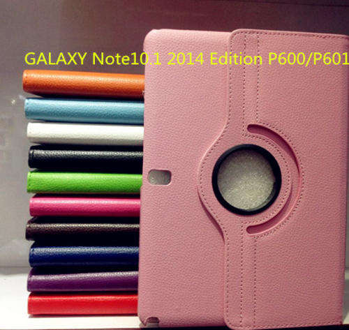 Samsung GALAXY Note10.1 2014 Edition p600/p601and Apple Ipad air(ipad5) Swivel Case+Free stylus pen