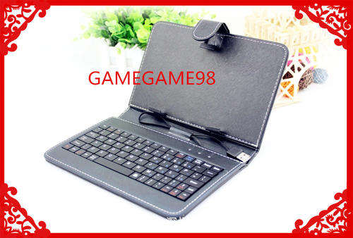 PU Leather micro USB Keyboard Case Stand for 9.6-10.1 inch Android Tablet PC AT FACTORY PRICE !