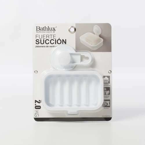 Bathlux Soap Bar Holder with Suction Cup
