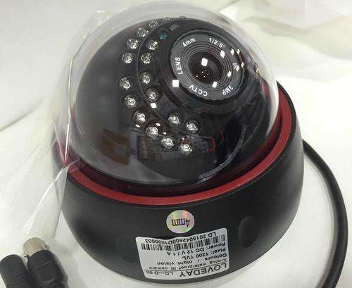 1200TVL 4mm lens day/night IR dome CCTV indoor 3MP camera fashion style!!!