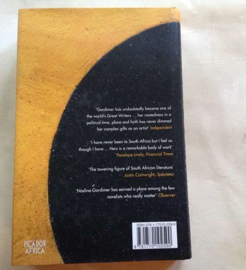 Nadine Gordimer, No Time Like The Present.  First Edition