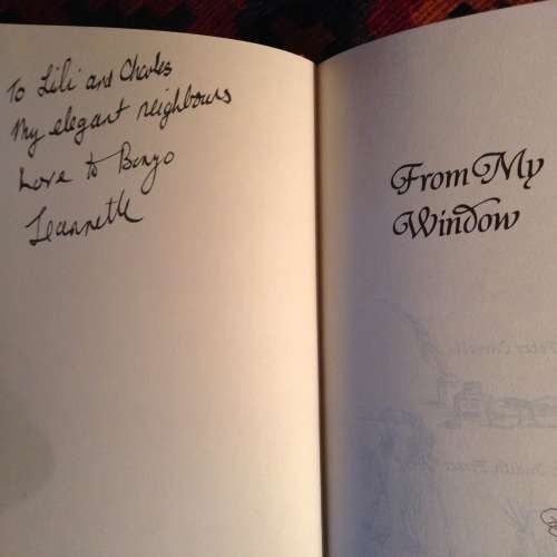 From My Window by Jeannette Norett, Signed copy, First Edition