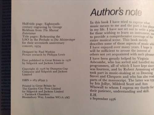 A Joy for Life, Music, Edward Heath, Signed copy, First Edition