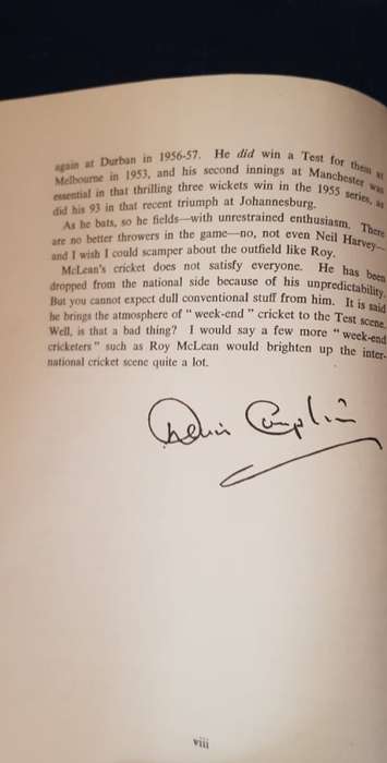 Pitch and Toss by Roy McLean, First Edition