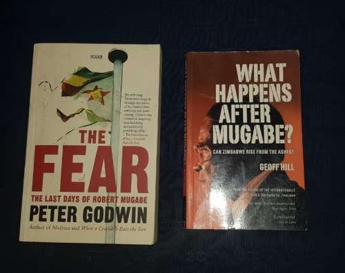 The Fear, Last Days of Robert Mugabe, Signed & What Happens After Mugabe, First Editions
