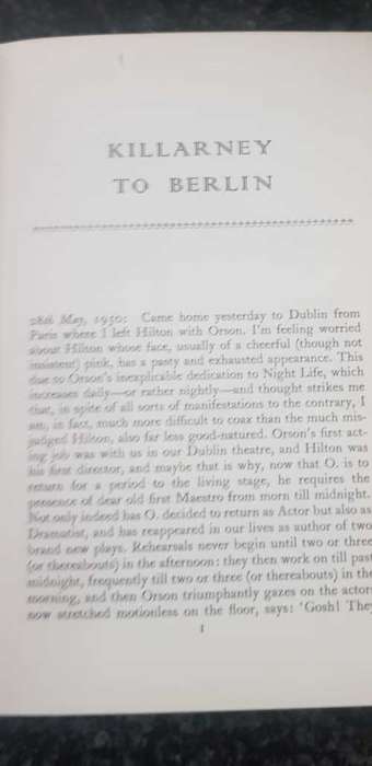 Each Actor on his Ass by MacLiammóir, First Edition