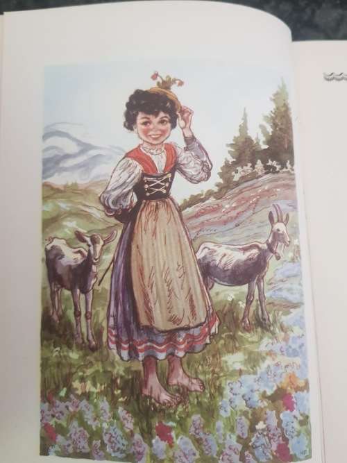 Heidi by Joanna Spyri, First Edition, 1945 illustrated by William Sharp