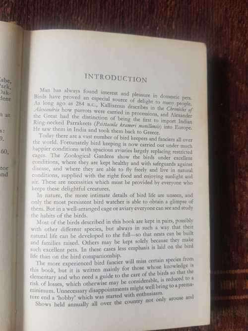The Handbook of Foreign Birds, First Edition by A. Rutgers