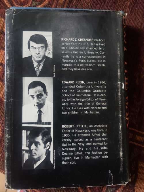 If Israel Lost The War, First Edition, 1969 by Richard Z Chesnoff, Edward klein and Robert Littell