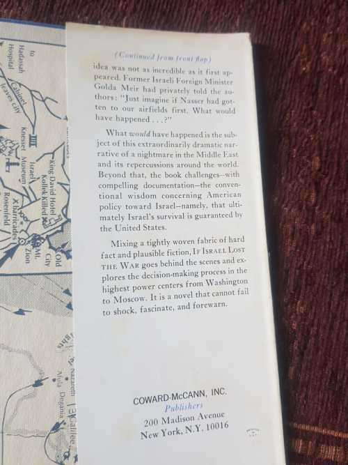 If Israel Lost The War, First Edition, 1969 by Richard Z Chesnoff, Edward klein and Robert Littell