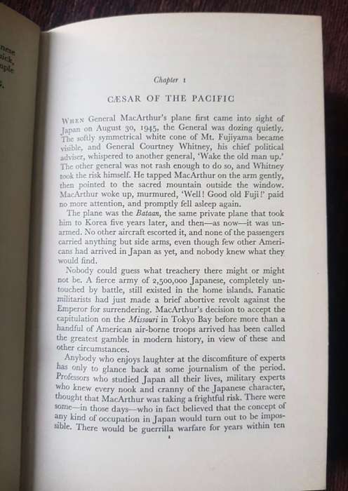 The Riddle of MacArthur, First Edition by John Gunther, 1951