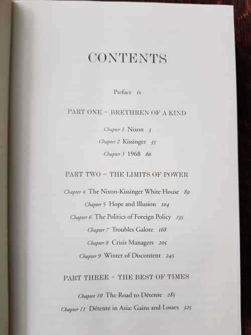 Nixon and Kissinger, First Edition by Robert Dallek