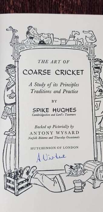 The Art of Coarse Cricket, First Edition & a DVD Hansie, A True Story