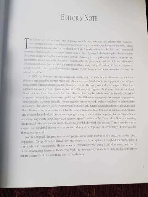 The Circle of Life, First Edition by David Cohen