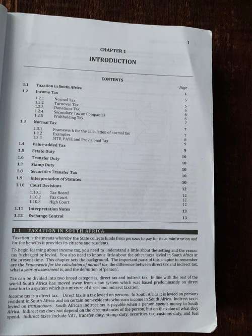 Notes on South African Income Tax, by Keith Huxham and Philip Haupt