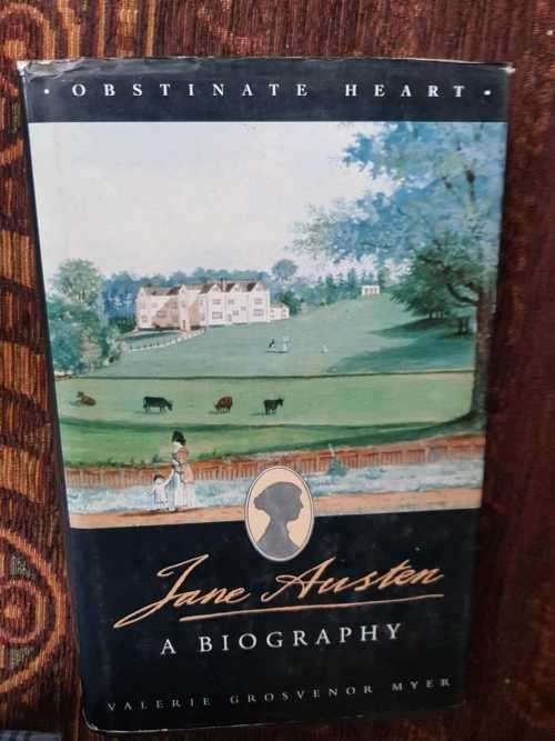 Jane Austen, First Edition, Obstinate Heart by Valerie Grosvenor Myer