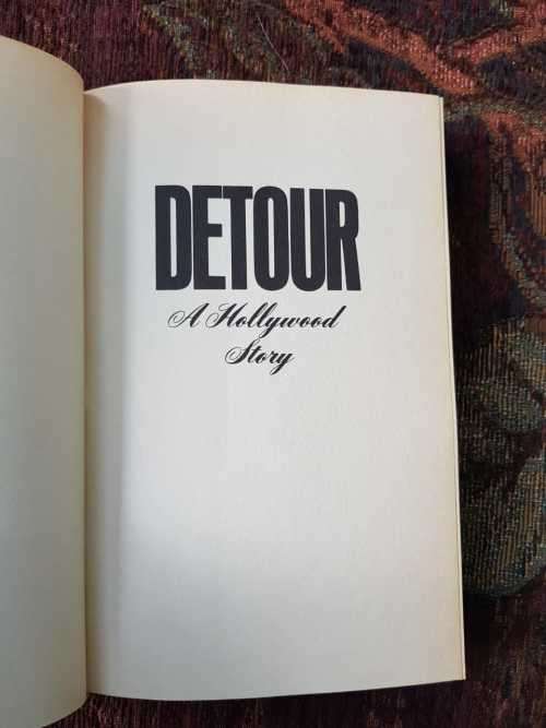 Garbo by Antoni Gronowicz.  AND  Detour, A Hollywood Story, Cheryl Crane with Cliff Jahr