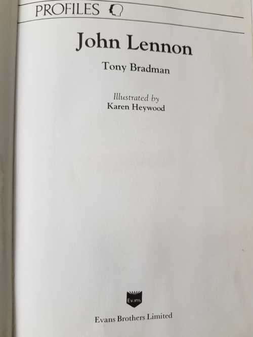 John Lennon by Tony Bradman
