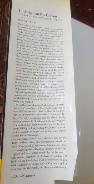 Ludwig Van Beethoven, First Edition by Robert Bory