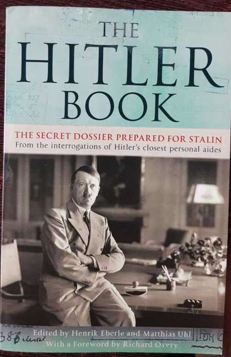Hitler Book, First Edition by Henrik Eberle and Mathias Uhl.