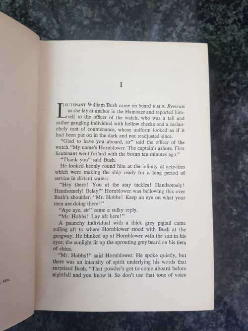 Lieutenant Hornblower, First Edition by C.S. Forester