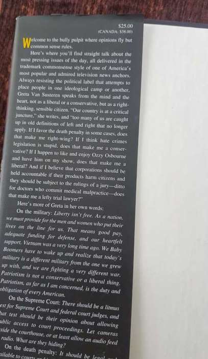 My Turn at the Bully Pulpit, First Edition by Greta Van Susteren and Elaine Lafferty