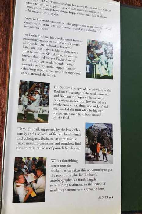 Botham, First Edition - Autobiography
