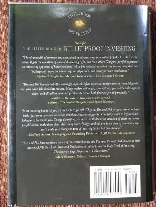 The Little Book of Bulletproof Investing by Ben Stein and PhilDemuth.