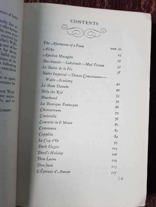The Borzoi book of Ballets, First Edition by Grace Robert