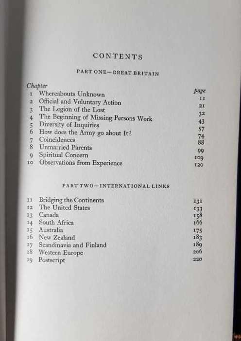 The Salvation Army, First Edition Missing, The inside story of The Salvation Armys missing persons