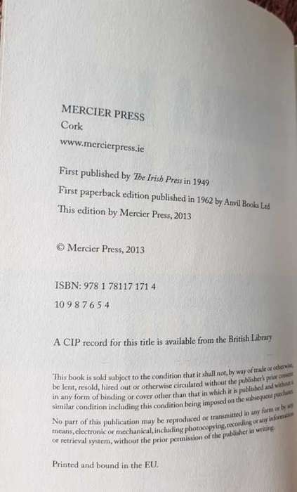 IRA - Guerilla Days in Ireland  - First Edition - Tom Barry