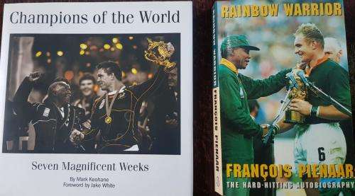 Rugby - Champions of the World AND Rainbow Warriors, First Editions