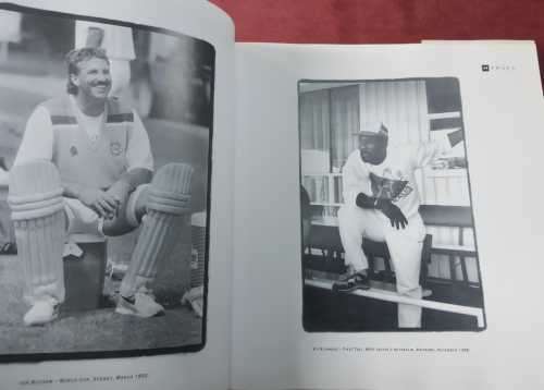 Cricket, Signed two signatures by Clive Rice and Hugh Page. The Game behind the Game