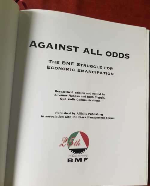 Black Management Forum, Against all Odds, developing managerial leadership.