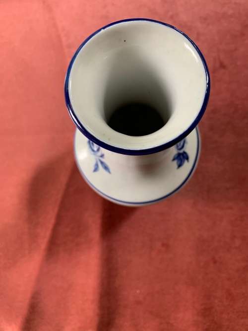 Delft Vintage Vase, Regent China, handpainted,  Delft blue